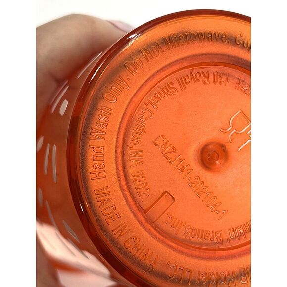 Dunkin Donuts Halloween Travel Mug Cup Hocus Pocus Tumbler 24oz Glow In Dark - Picture 11 of 13